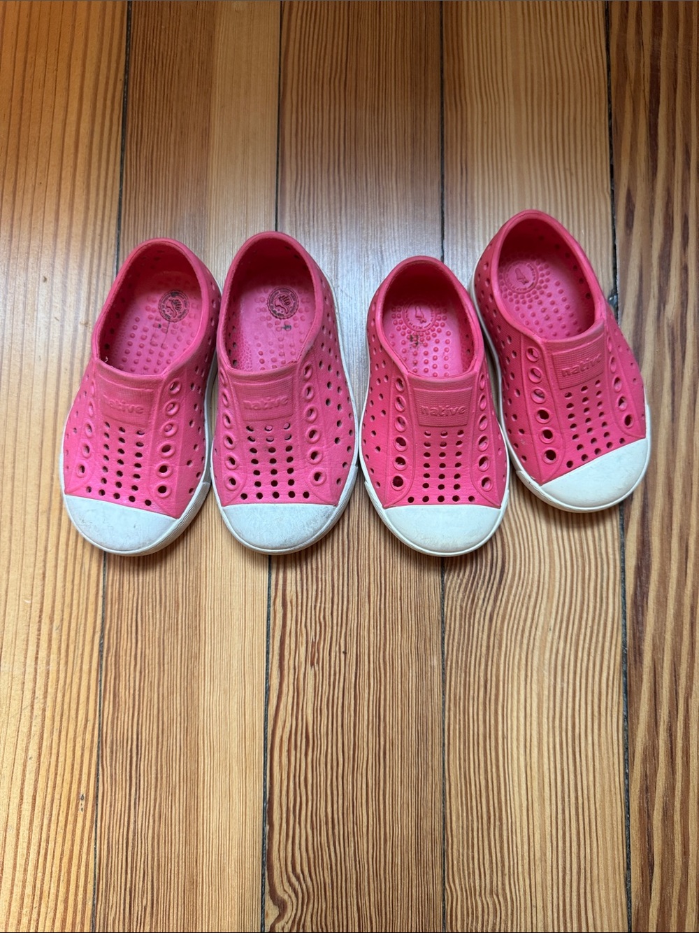 Two pairs! Native Kids Slip-On  (c4 and c5)